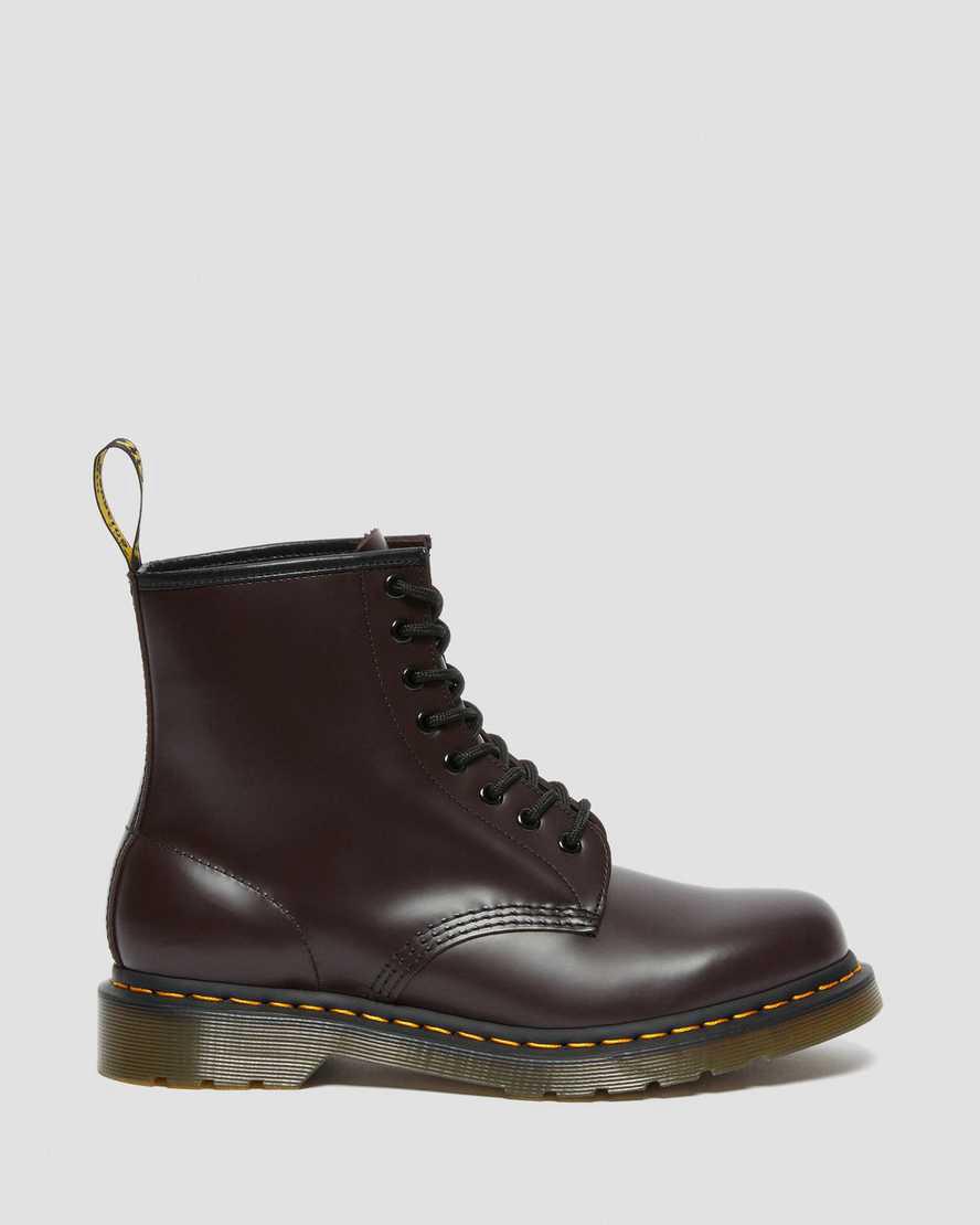 Dr Martens 1460 Smooth Deri Kadın Bağcıklı Bot Bordo  Türkiye |  40215-LXFN