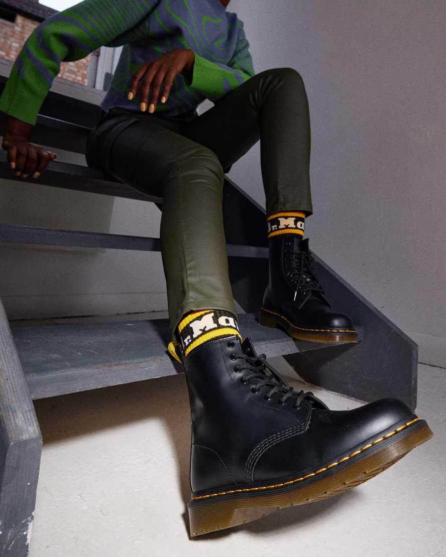 Dr Martens 1460 Smooth Deri Kadın Bağcıklı Bot Siyah  Türkiye |  54397-YBSL