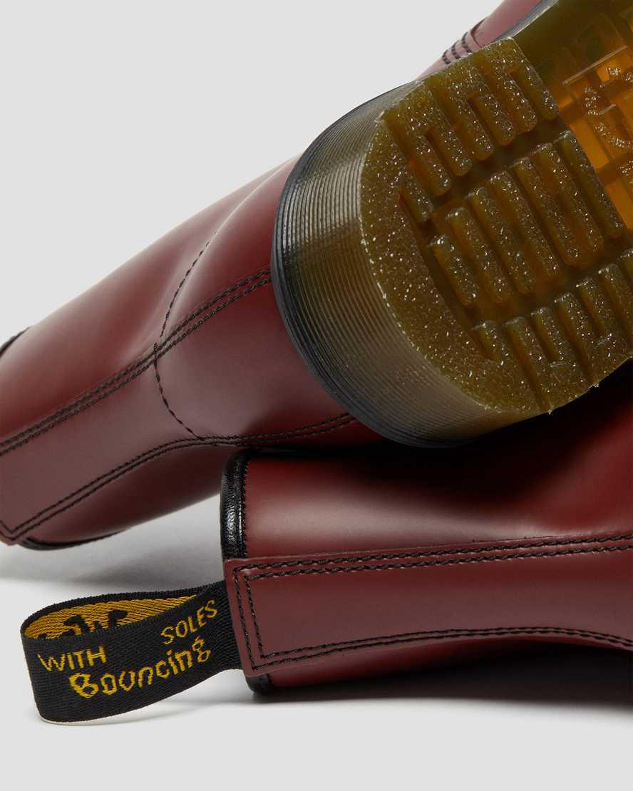 Dr Martens 1460 Smooth Deri Kadın Bağcıklı Bot Kırmızı  Türkiye |  62409-RPJV