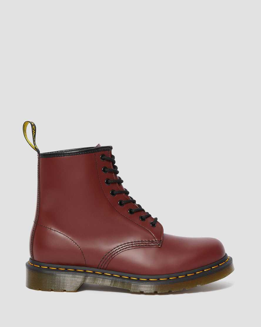 Dr Martens 1460 Smooth Deri Kadın Bağcıklı Bot Kırmızı  Türkiye |  62409-RPJV