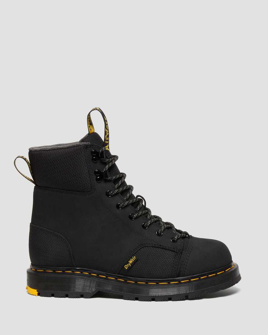 Dr Martens 1460 Trinity Su Geçirmez Slip Resistant Kadın Bilek Boy Bot Siyah  Türkiye |  19654-RJKZ