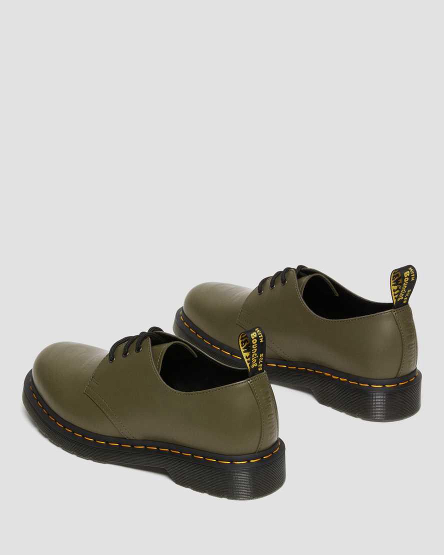 Dr Martens 1461 AAPE Smooth Deri Kadın Oxford Ayakkabı Zeytin Yeşili Yeşil  Türkiye |  83016-SYKV