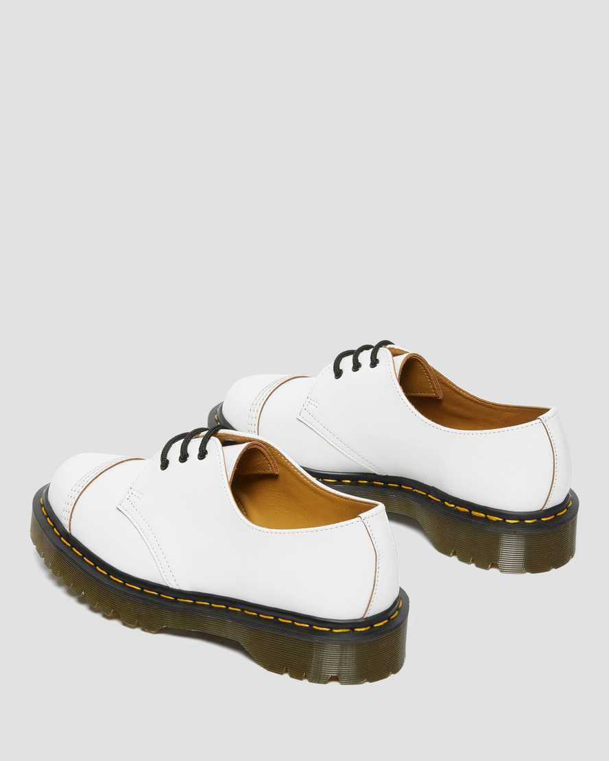Dr Martens 1461 Bex Made in England Burunlu Cap Kadın Oxford Ayakkabı Beyaz  Türkiye |  57426-ZGLC