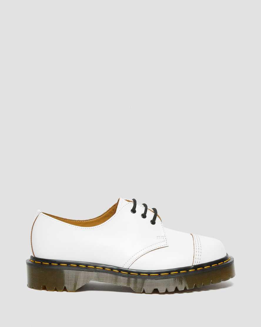 Dr Martens 1461 Bex Made in England Burunlu Cap Kadın Oxford Ayakkabı Beyaz  Türkiye |  57426-ZGLC
