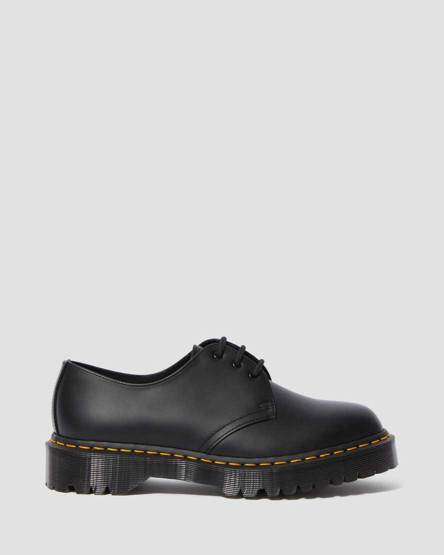 Dr Martens 1461 Bex Smooth Deri Oxford Kadın Platform Ayakkabı Siyah  Türkiye |  01526-BZHT