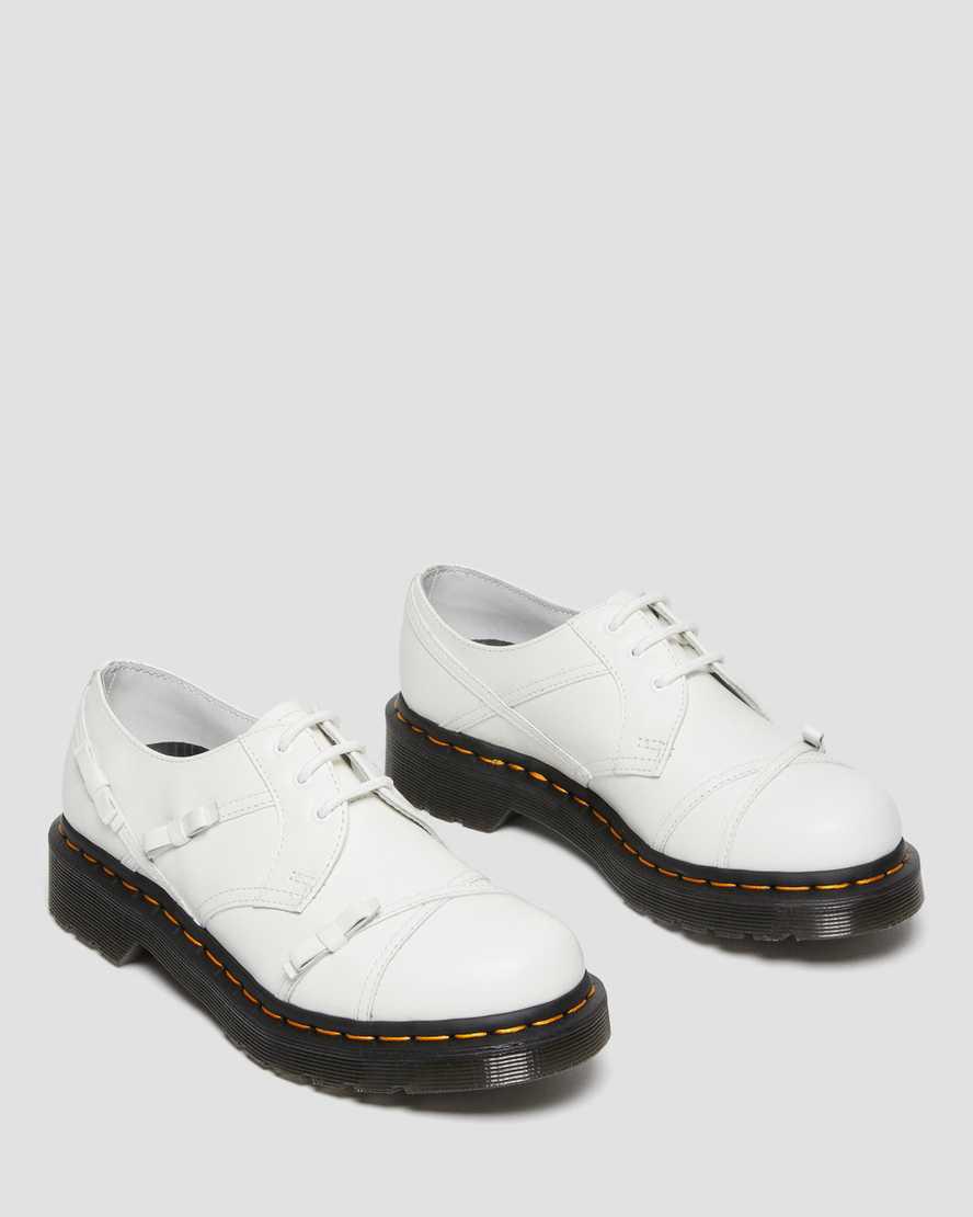 Dr Martens 1461 Bow Smooth Deri Kadın Oxford Ayakkabı Beyaz  Türkiye |  24509-CMRH