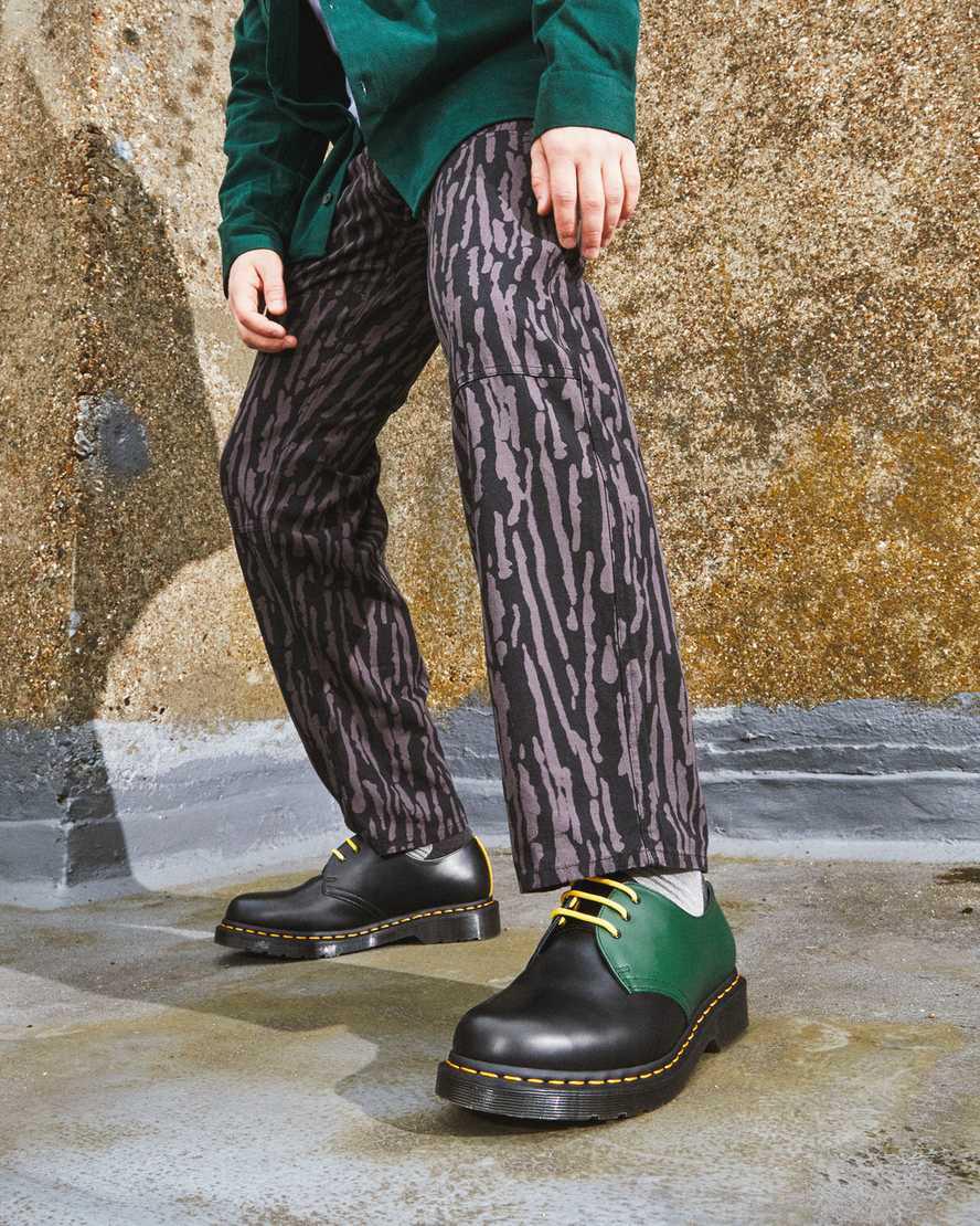 Dr Martens 1461 Contrast Smooth Deri Erkek Oxford Ayakkabı Siyah  Türkiye |  30817-ULOT