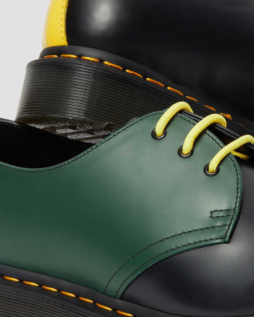 Dr Martens 1461 Contrast Smooth Deri Erkek Oxford Ayakkabı Siyah  Türkiye |  30817-ULOT