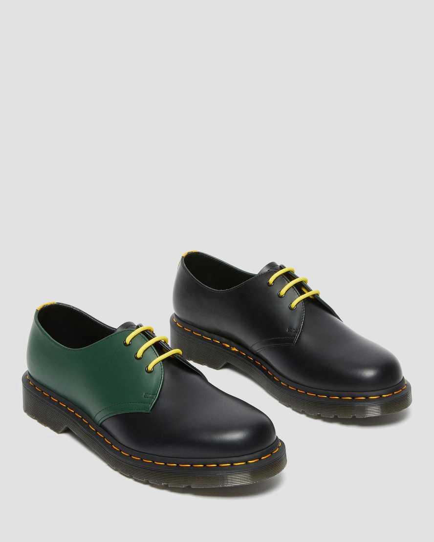 Dr Martens 1461 Contrast Smooth Deri Erkek Oxford Ayakkabı Siyah  Türkiye |  30817-ULOT