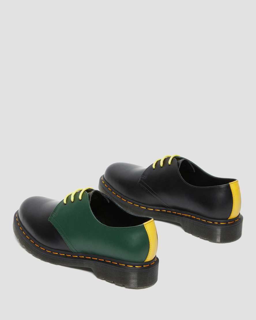 Dr Martens 1461 Contrast Smooth Deri Erkek Oxford Ayakkabı Siyah  Türkiye |  30817-ULOT