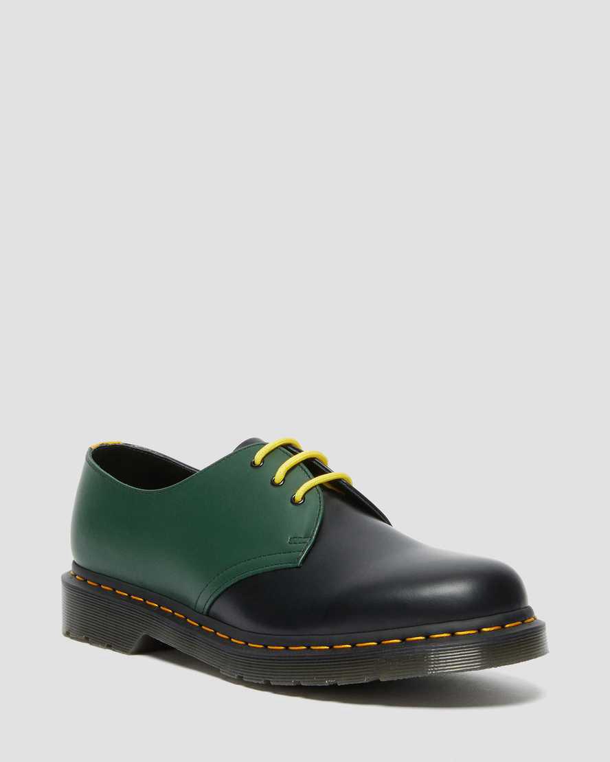 Dr Martens 1461 Contrast Smooth Deri Erkek Oxford Ayakkabı Siyah  Türkiye |  30817-ULOT