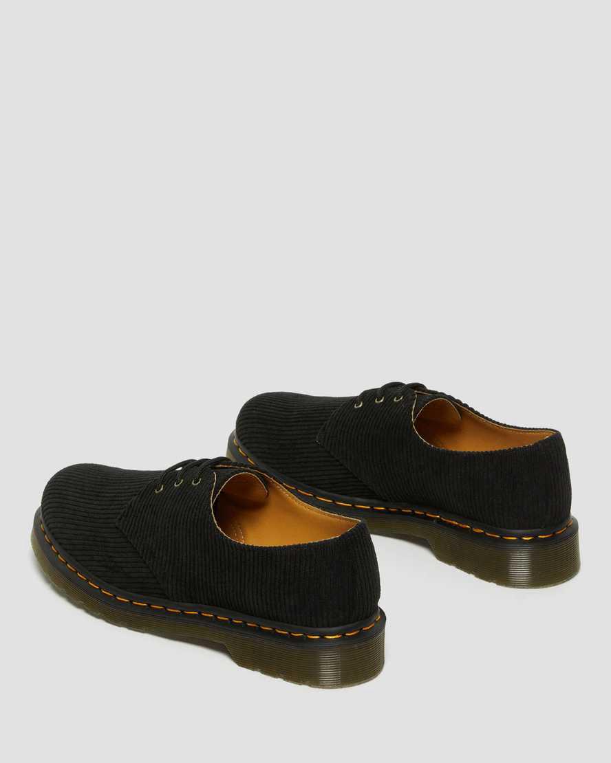 Dr Martens 1461 Corduroy Kadın Oxford Ayakkabı Siyah  Türkiye |  02148-MJRC