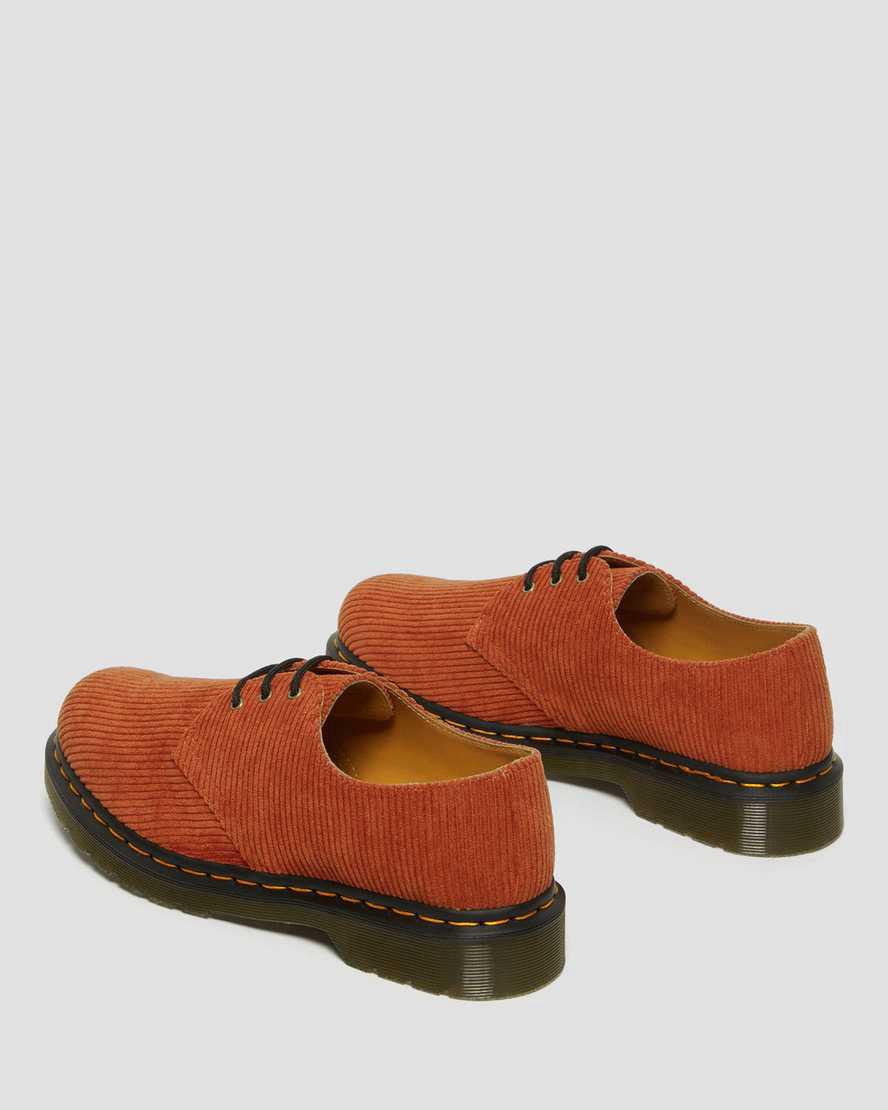 Dr Martens 1461 Corduroy Kadın Oxford Ayakkabı Turuncu  Türkiye |  83796-SCYR