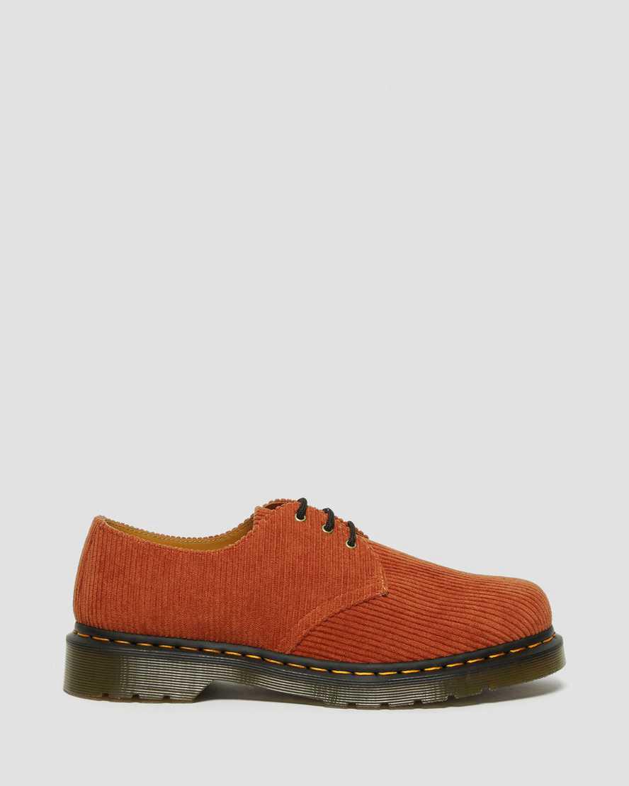 Dr Martens 1461 Corduroy Kadın Oxford Ayakkabı Turuncu  Türkiye |  83796-SCYR