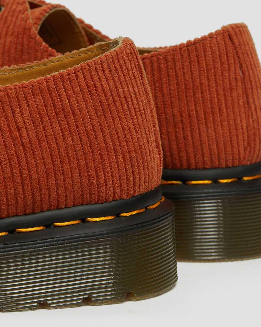 Dr Martens 1461 Corduroy Kadın Oxford Ayakkabı Turuncu  Türkiye |  83796-SCYR