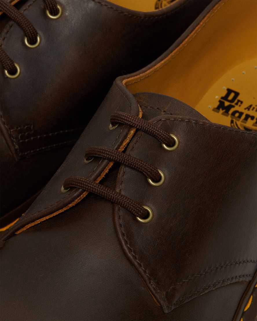 Dr Martens 1461 Crazy Horse Deri Kadın Oxford Ayakkabı Kahverengi  Türkiye |  94376-GCBU