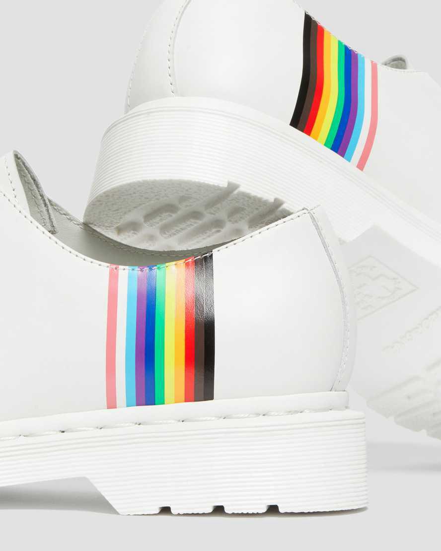 Dr Martens 1461 For Pride Smooth Deri Erkek Oxford Ayakkabı Beyaz  Türkiye |  03519-FVTM