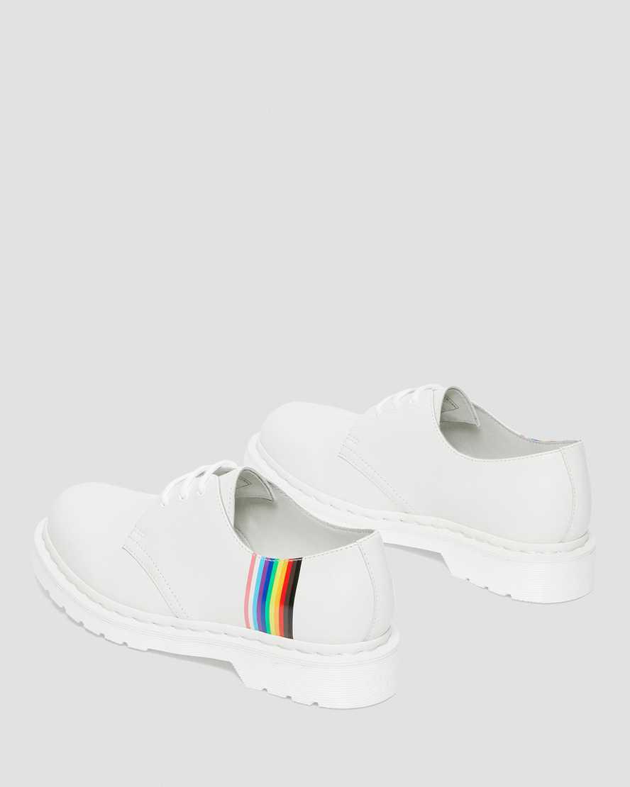 Dr Martens 1461 For Pride Smooth Deri Erkek Oxford Ayakkabı Beyaz  Türkiye |  03519-FVTM