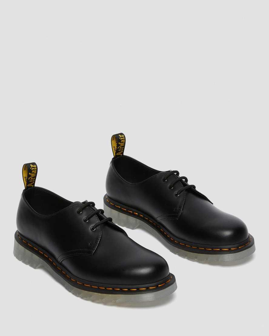 Dr Martens 1461 Iced Smooth Deri Kadın Oxford Ayakkabı Siyah  Türkiye |  42960-ATSN