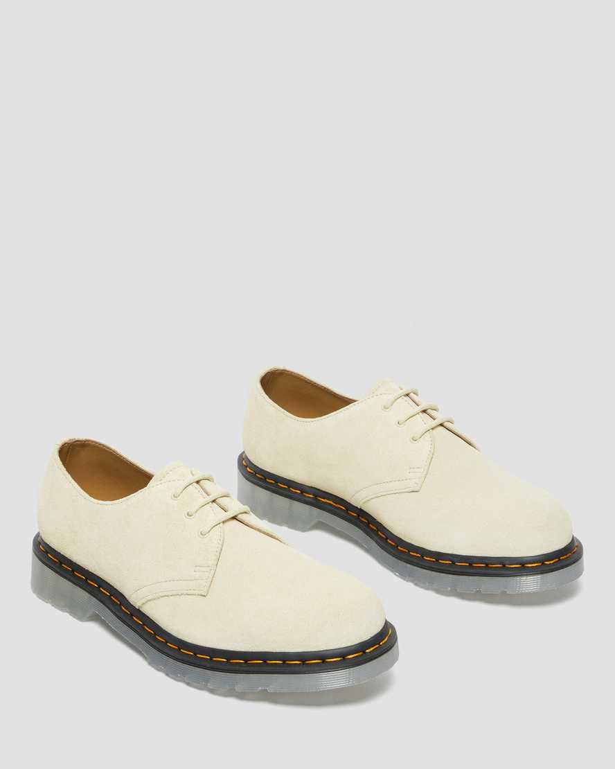 Dr Martens 1461 Iced Süet Kadın Oxford Ayakkabı Haki Krema  Türkiye |  60957-VNWS
