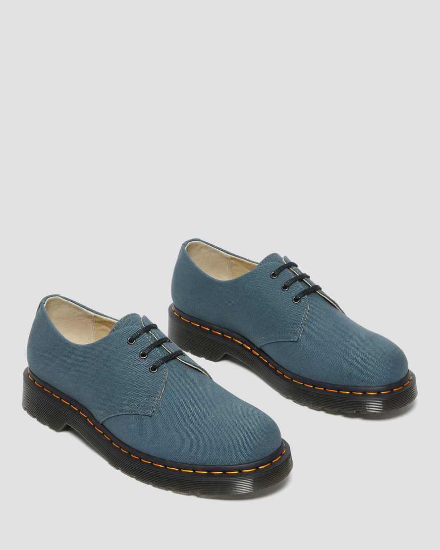 Dr Martens 1461 Kanvas Oxford Kadın Günlük Bot Gri  Türkiye |  39074-JDQR
