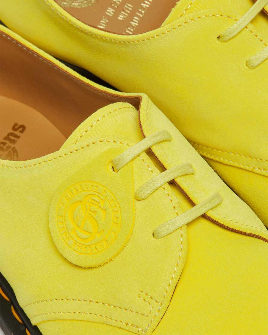 Dr Martens 1461 Made in England Buck Süet Kadın Oxford Ayakkabı Sarı  Türkiye |  06149-POIV