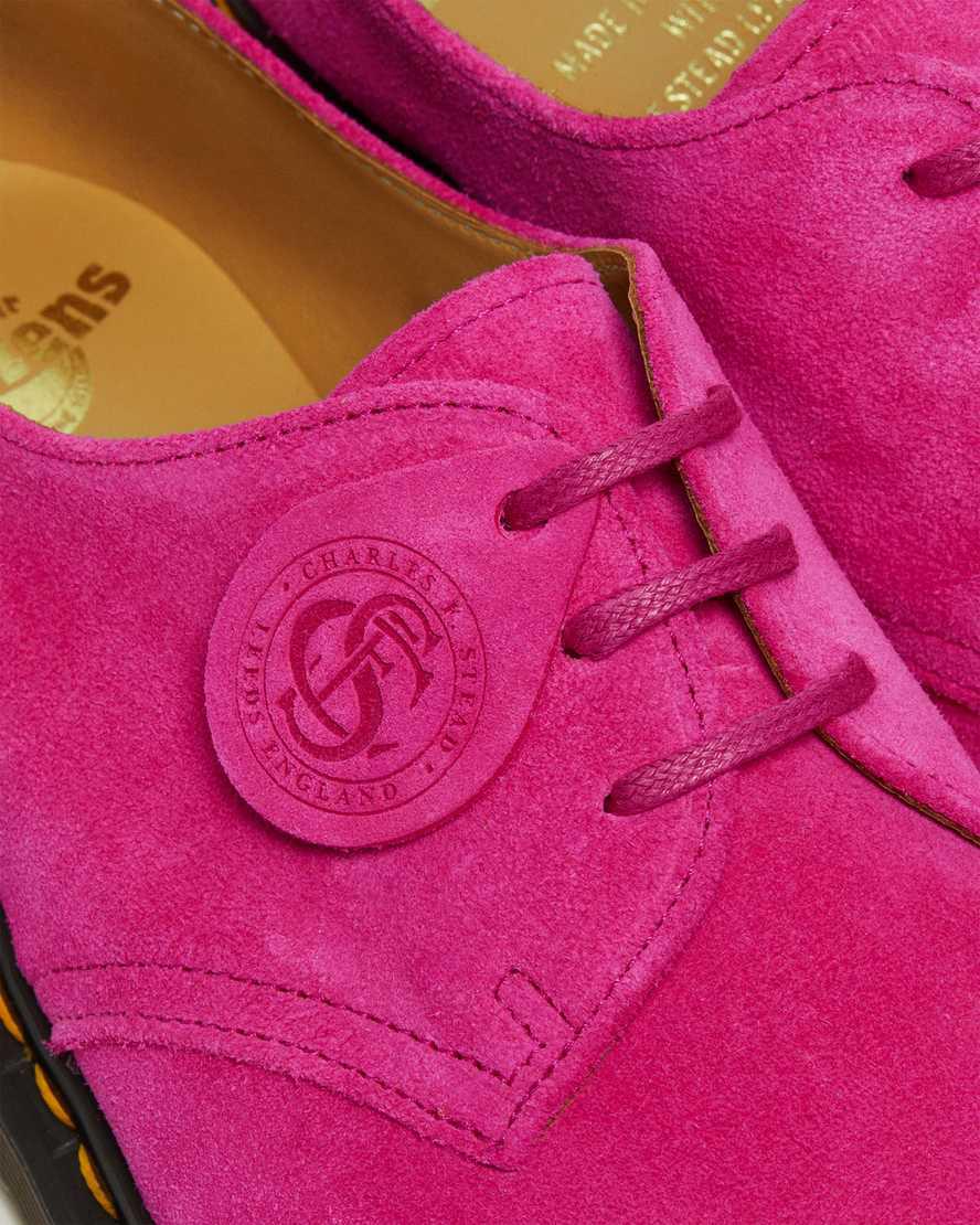 Dr Martens 1461 Made in England Buck Süet Kadın Oxford Ayakkabı Pembe  Türkiye |  41309-KVIW