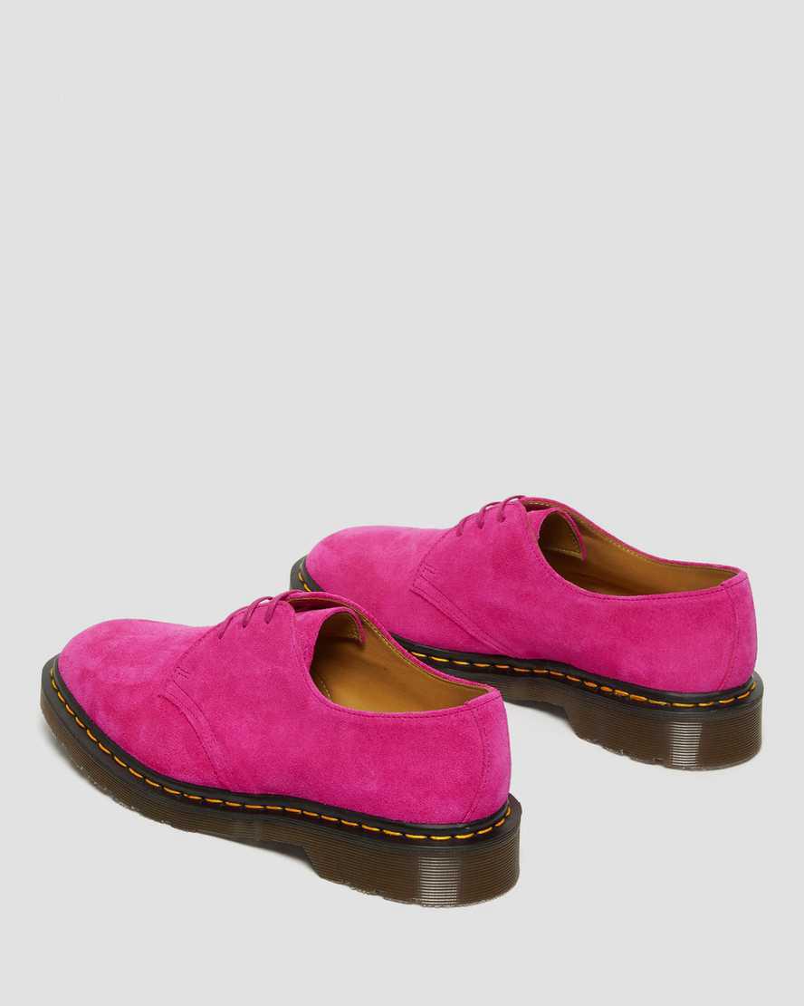 Dr Martens 1461 Made in England Buck Süet Kadın Oxford Ayakkabı Pembe  Türkiye |  41309-KVIW