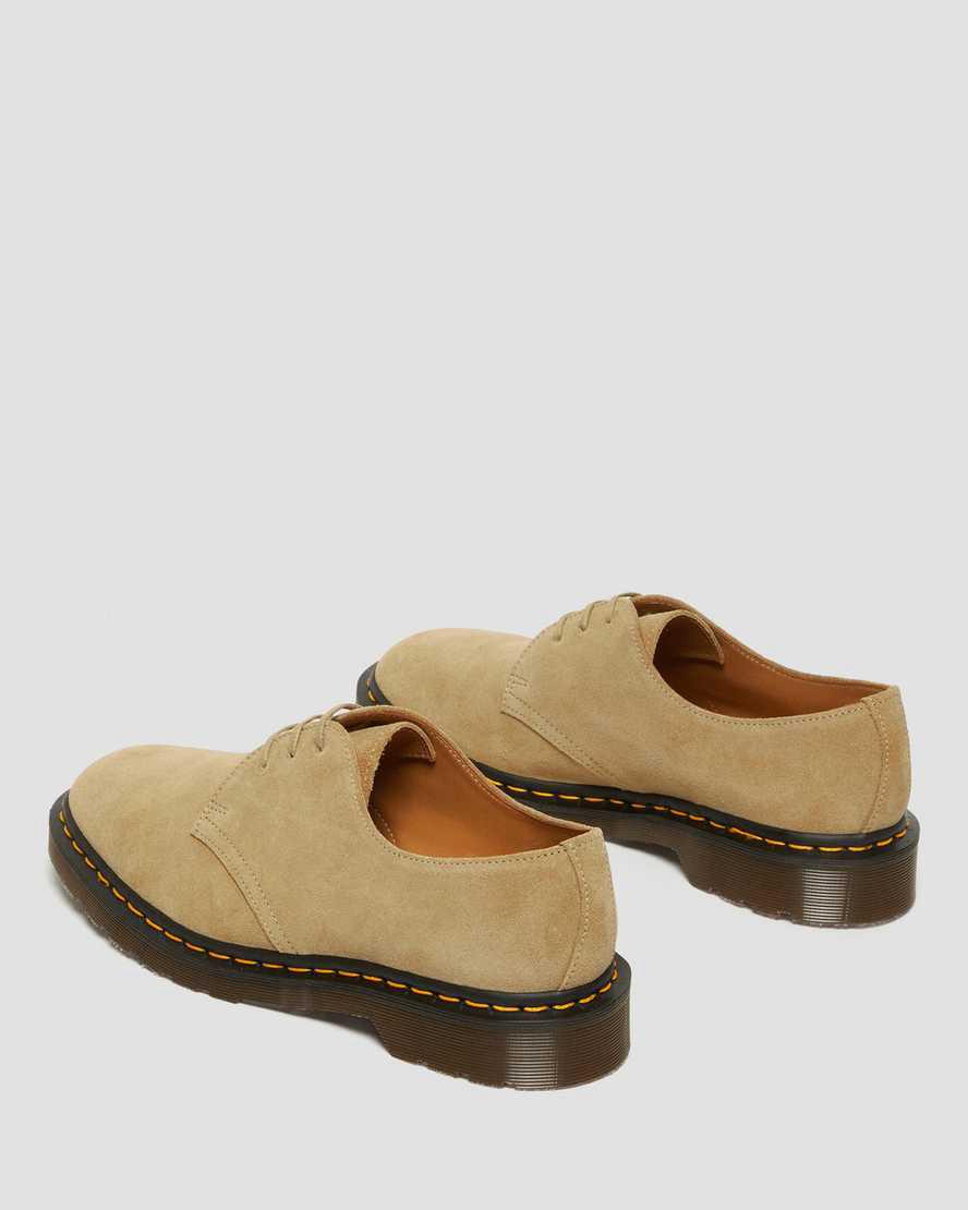 Dr Martens 1461 Made in England Buck Süet Kadın Oxford Ayakkabı Bej Rengi  Türkiye |  81047-ZAFD