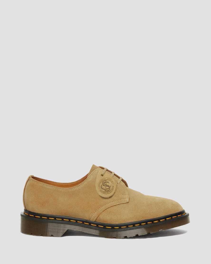 Dr Martens 1461 Made in England Buck Süet Kadın Oxford Ayakkabı Bej Rengi  Türkiye |  81047-ZAFD