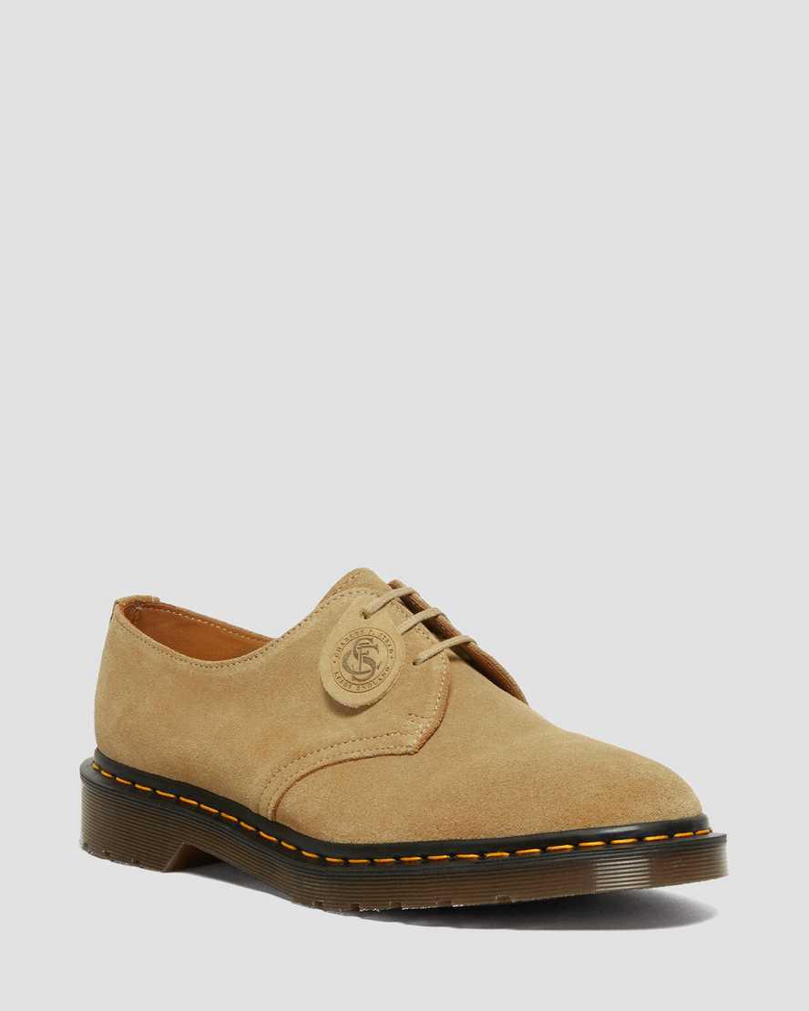 Dr Martens 1461 Made in England Buck Süet Kadın Oxford Ayakkabı Bej Rengi  Türkiye |  81047-ZAFD