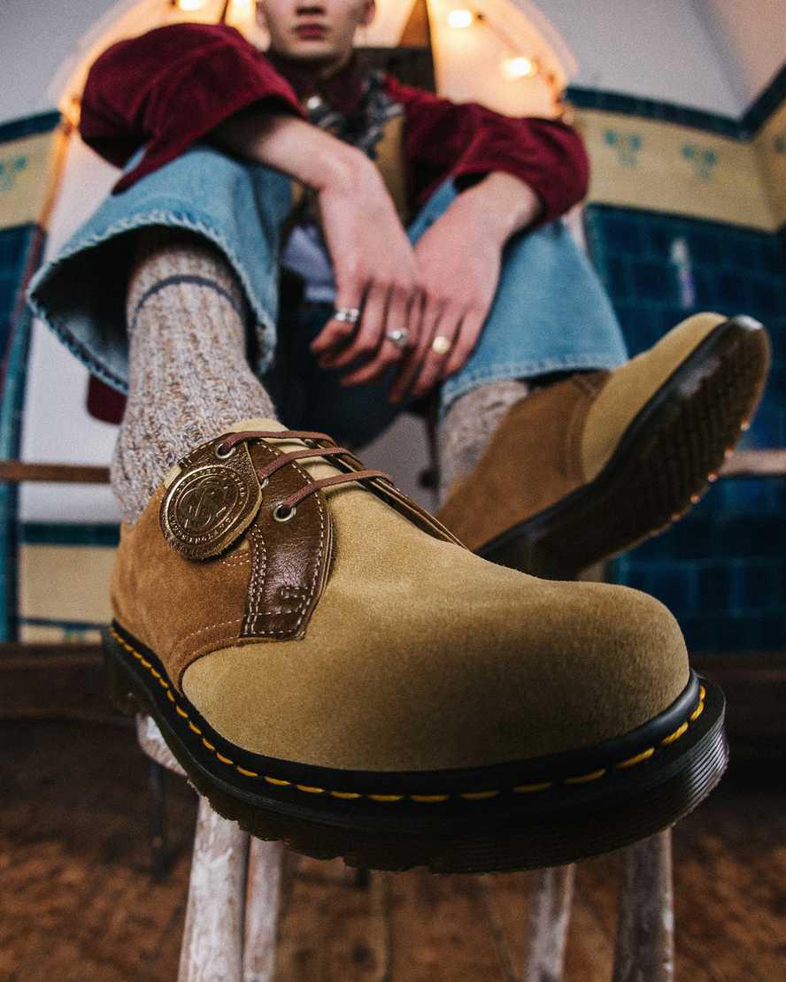 Dr Martens 1461 Made in England Süet Oxford Deri Kadın Oxford Ayakkabı Koyu Kahverengi  Türkiye |  39267-SQDH