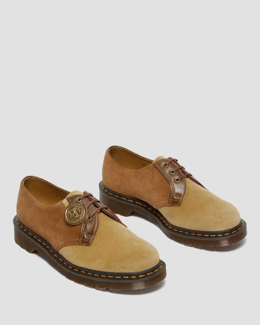 Dr Martens 1461 Made in England Süet Oxford Deri Kadın Oxford Ayakkabı Koyu Kahverengi  Türkiye |  39267-SQDH