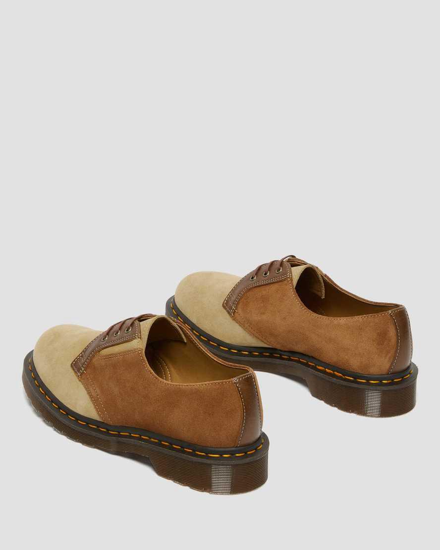 Dr Martens 1461 Made in England Süet Oxford Deri Kadın Oxford Ayakkabı Koyu Kahverengi  Türkiye |  39267-SQDH