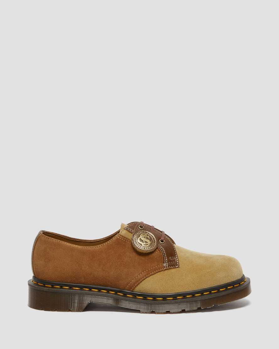 Dr Martens 1461 Made in England Süet Oxford Deri Kadın Oxford Ayakkabı Koyu Kahverengi  Türkiye |  39267-SQDH