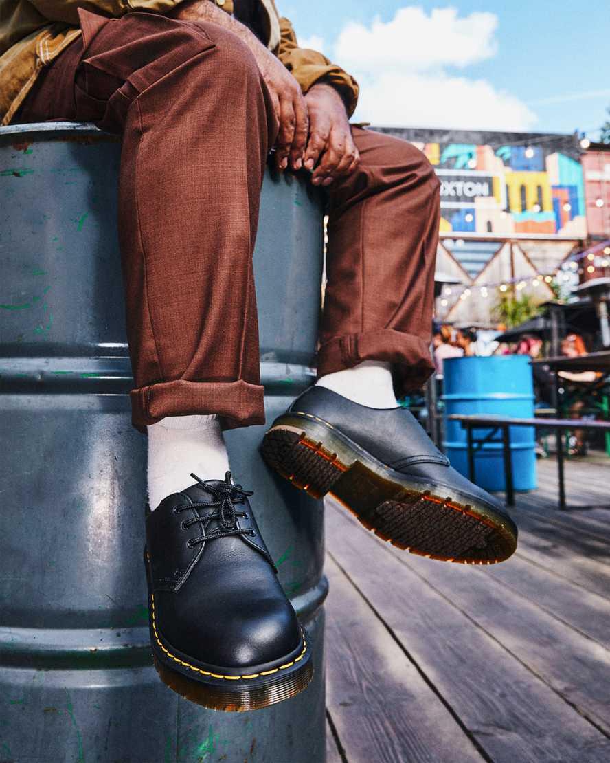 Dr Martens 1461 Slip Resistant Deri Kadın Oxford Ayakkabı Siyah  Türkiye |  49830-DFSE