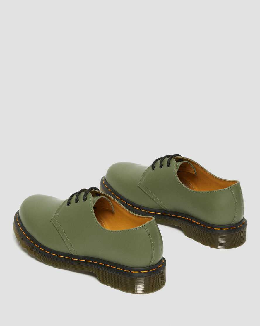 Dr Martens 1461 Smooth Deri Erkek Oxford Ayakkabı Haki Yeşil  Türkiye |  75092-NDMH