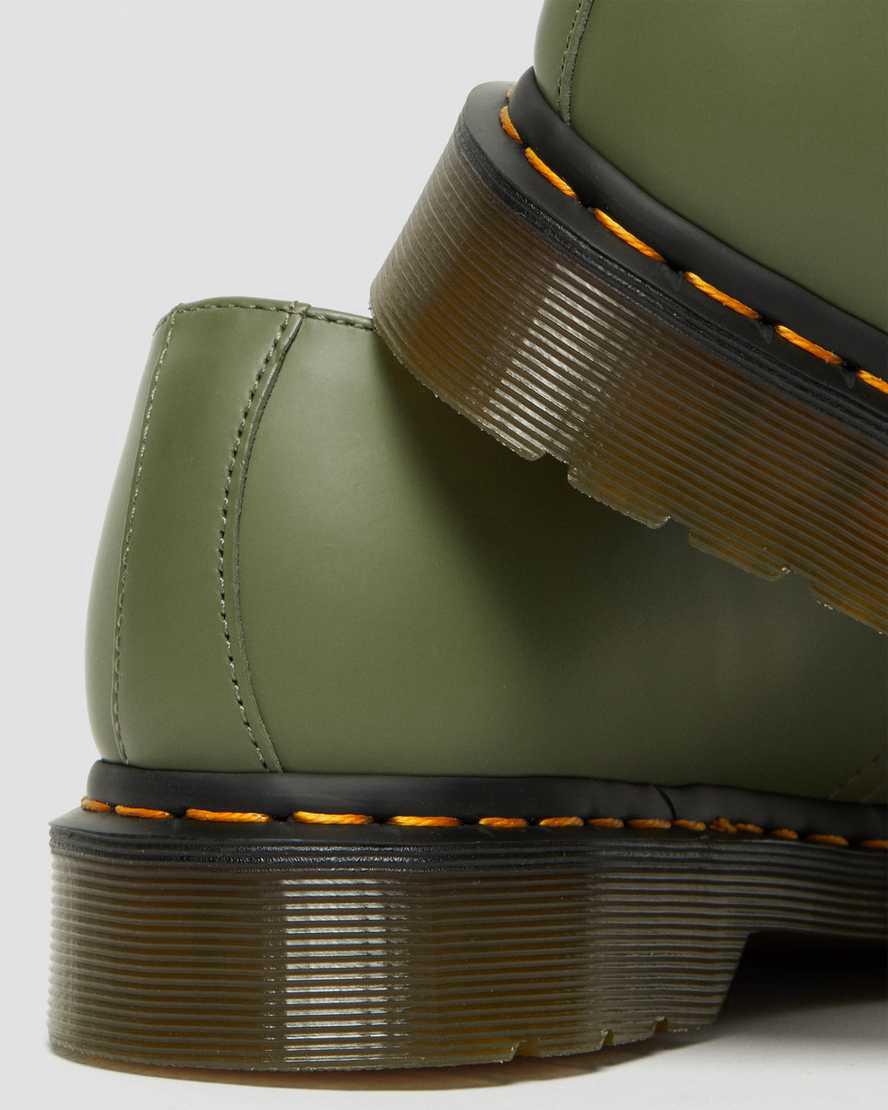 Dr Martens 1461 Smooth Deri Kadın Oxford Ayakkabı Haki Yeşil  Türkiye |  96240-CDHE
