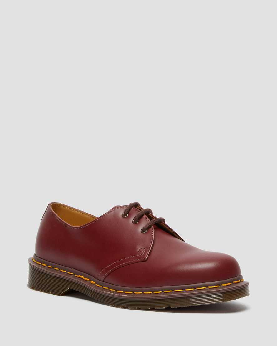 Dr Martens 1461 Vintage Made in England Erkek Oxford Ayakkabı Kırmızı  Türkiye |  35614-CREL