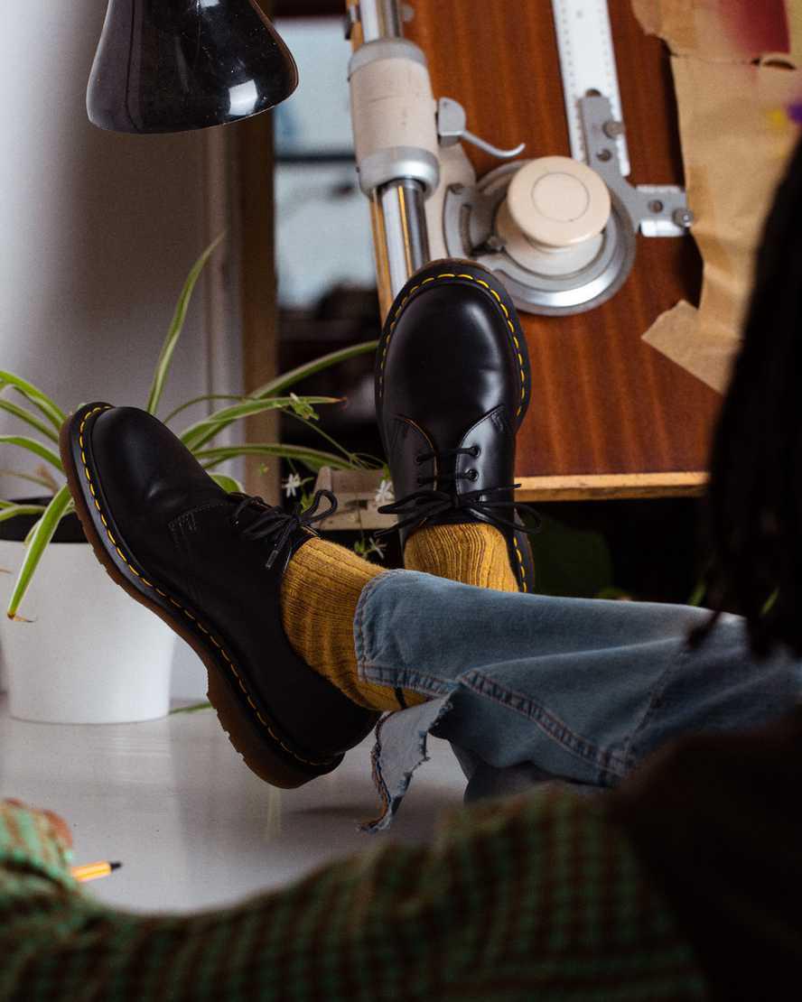 Dr Martens 1461 Vintage Made in England Erkek Oxford Ayakkabı Siyah  Türkiye |  71650-BQXZ