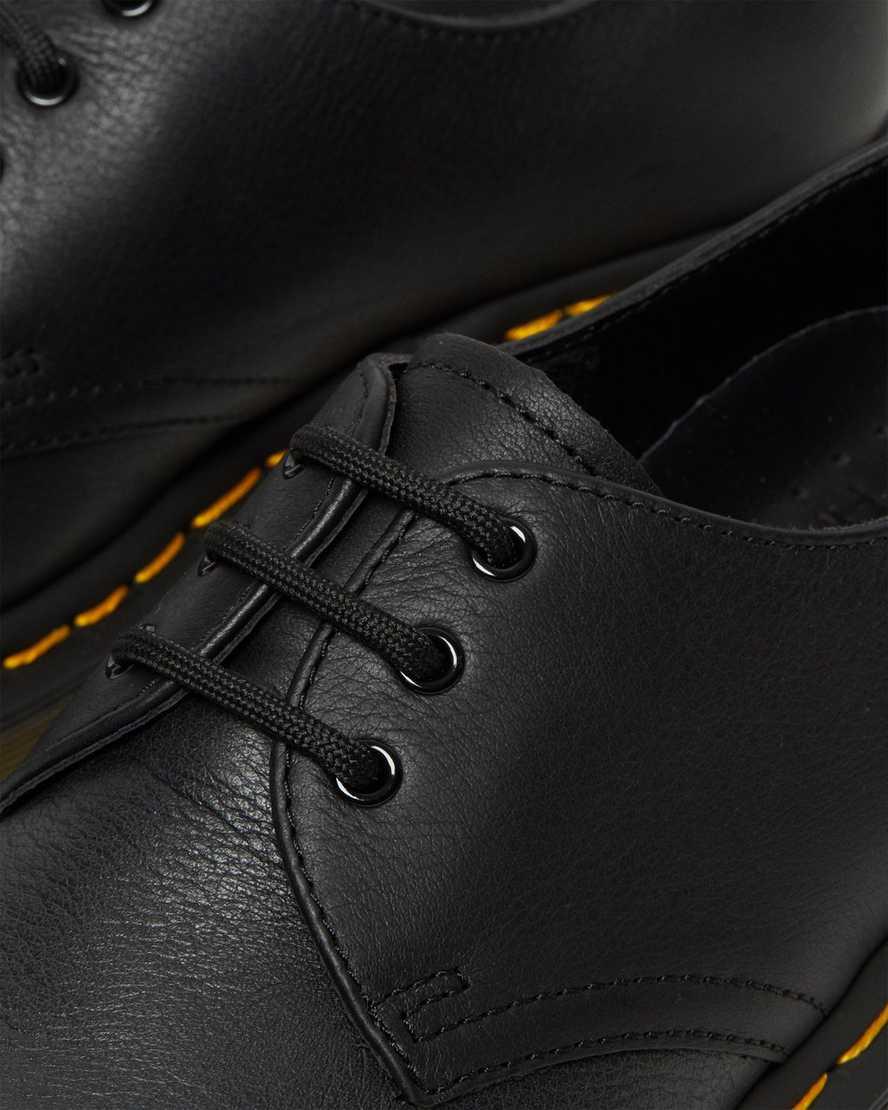Dr Martens 1461 Virginia Deri Kadın Oxford Ayakkabı Siyah  Türkiye |  96148-BKAI