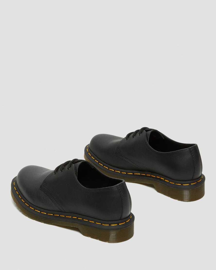 Dr Martens 1461 Virginia Deri Kadın Oxford Ayakkabı Siyah  Türkiye |  96148-BKAI