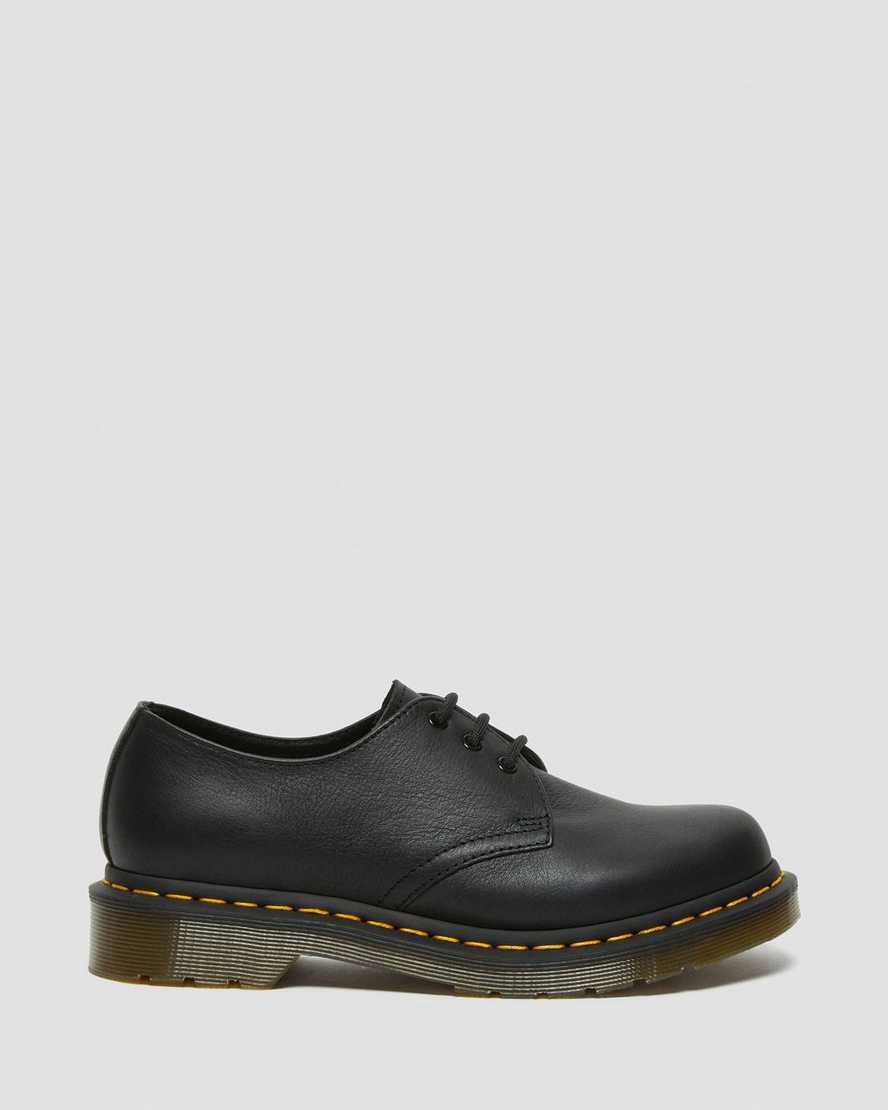 Dr Martens 1461 Virginia Deri Kadın Oxford Ayakkabı Siyah  Türkiye |  96148-BKAI