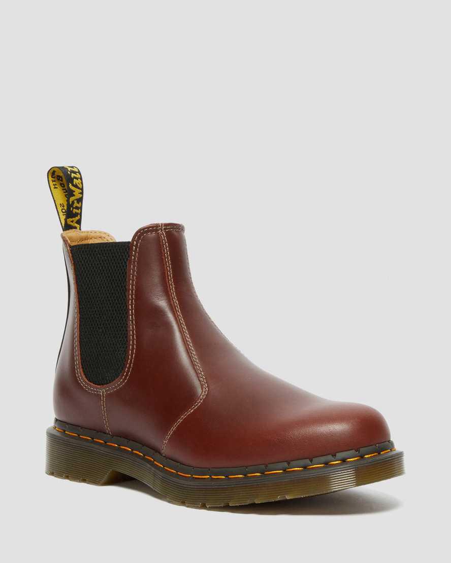 Dr Martens 2976 Abruzzo Deri Chelsea Erkek Bilek Boy Bot Brown/Black Abruzzo Wp  Türkiye |  51732-IBFH