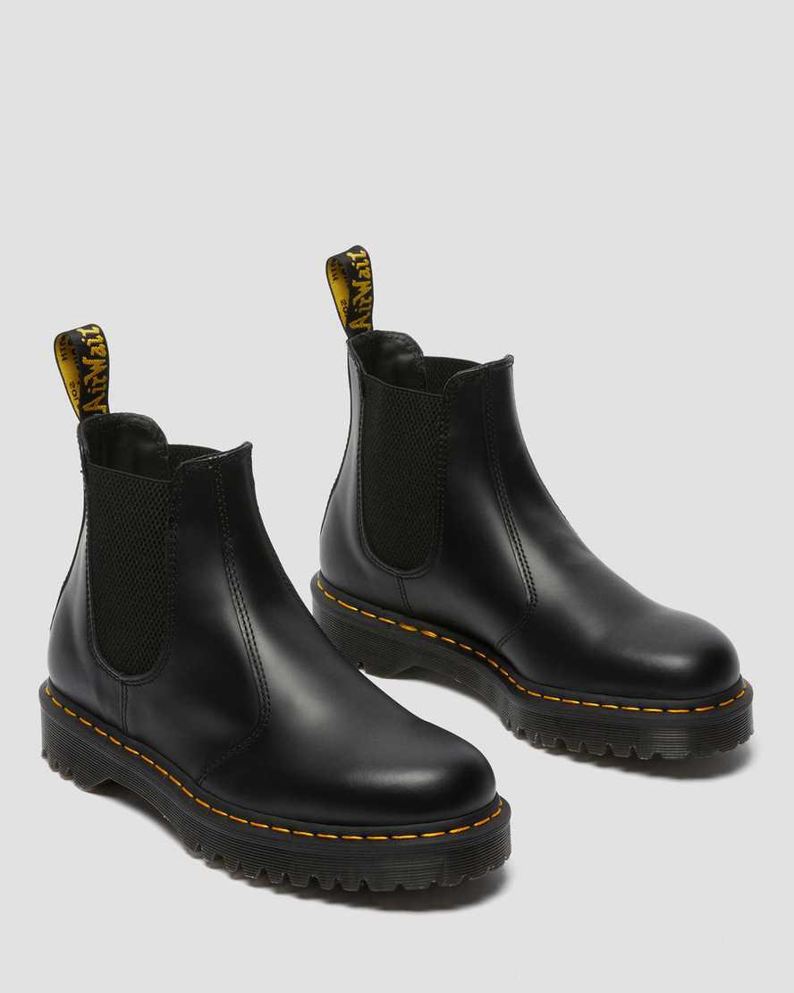 Dr Martens 2976 Bex Smooth Deri Chelsea Kadın Originals Boots Siyah  Türkiye |  46859-BPCA
