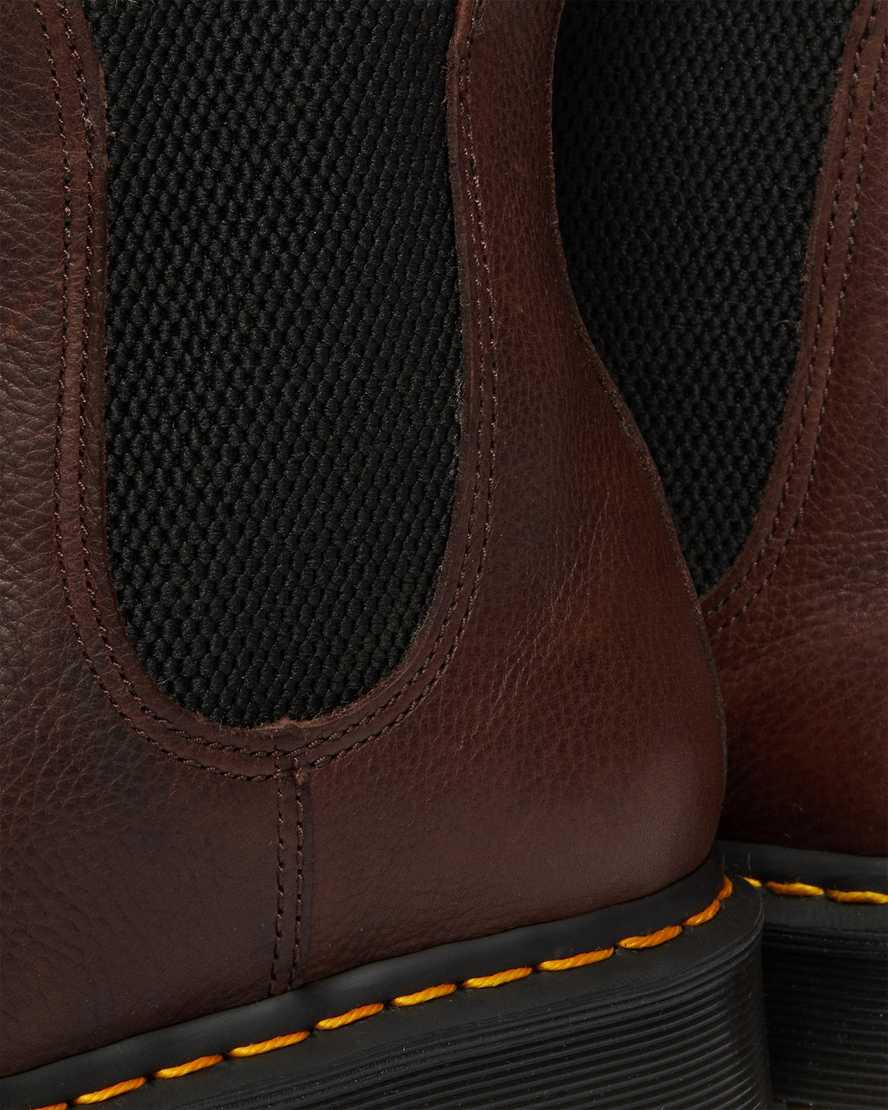 Dr Martens 2976 Faux Fur Astar Kadın Chelsea Bot Kahverengi  Türkiye |  24169-PETH