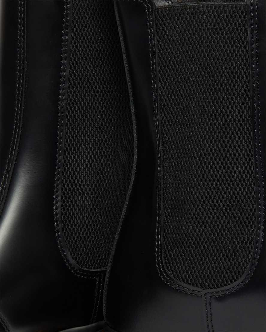 Dr Martens 2976 Hi Smooth Deri Kadın Chelsea Bot Siyah  Türkiye |  65273-KBZG