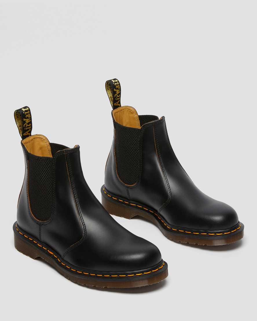 Dr Martens 2976 Vintage Made In England Kadın Chelsea Bot Siyah  Türkiye |  36785-VRLP