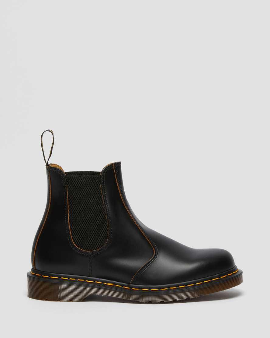 Dr Martens 2976 Vintage Made In England Kadın Chelsea Bot Siyah  Türkiye |  36785-VRLP