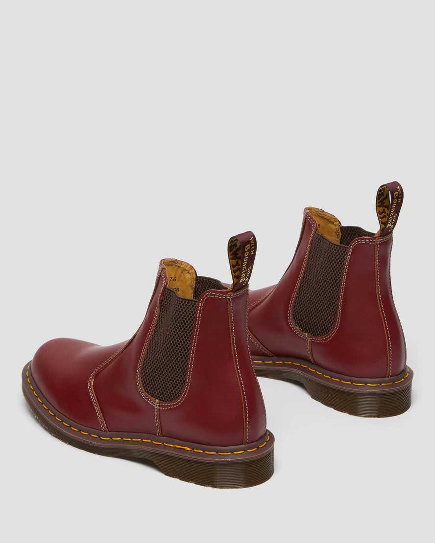 Dr Martens 2976 Vintage Made In England Chelsea Erkek Bilek Boy Bot Kırmızı  Türkiye |  48739-GOHW